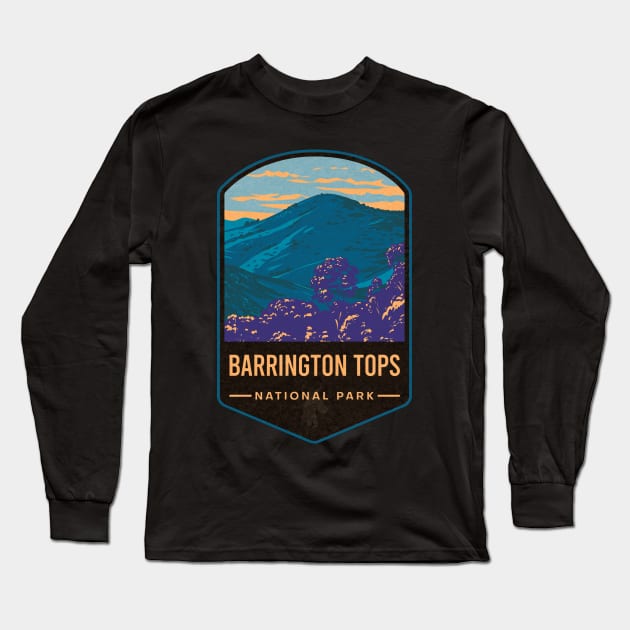 Barrington Tops National Park Long Sleeve T-Shirt by JordanHolmes